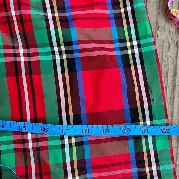 Vintage Prairie Goth? Black Velvet & Red Plaid Two Piece Maxi Skirt And Jacket S - Picture 11 of 14